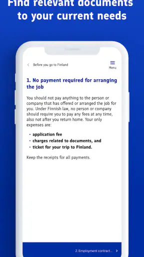 Work Help Finland screenshot