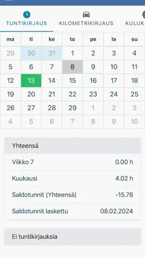 Workinfo.app screenshot