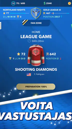 World Hockey Manager 2026 screenshot