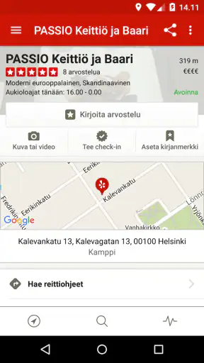 Yelp screenshot