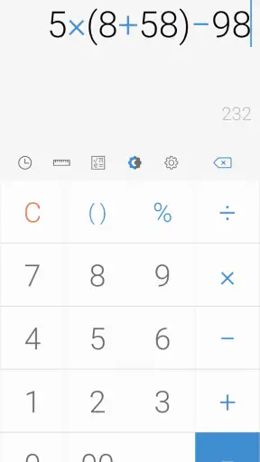 Yksinkertainen laskin screenshot