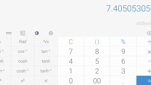 Yksinkertainen laskin screenshot