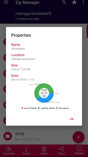 Zip File Reader - Zip & Unzip  screenshot