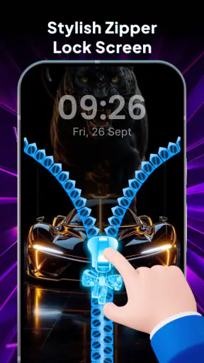 Zipera: Zipper Lock Screen screenshot