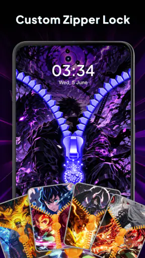 Zipera: Zipper Lock Screen screenshot