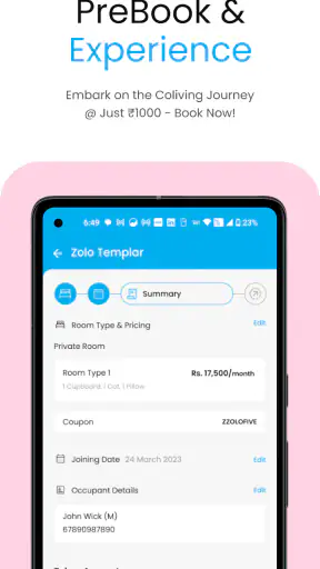 Zolo Coliving - Rent PG Online screenshot