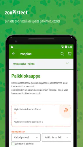 zooplus screenshot