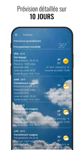 3D Flip Clock & Weather screenshot