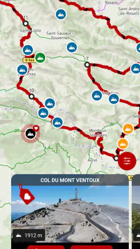 Application & GPS touristique screenshot