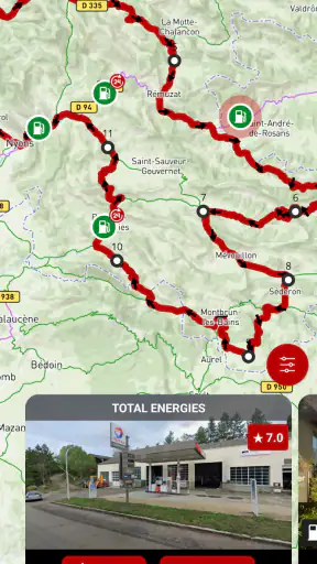 Application & GPS touristique screenshot