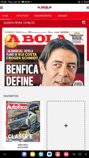 A BOLA – Edição Digital screenshot