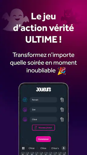 Action Vérité - WillYouDare screenshot