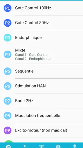 actiTENS screenshot