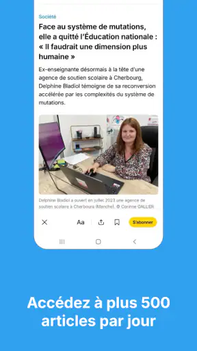 Actu screenshot