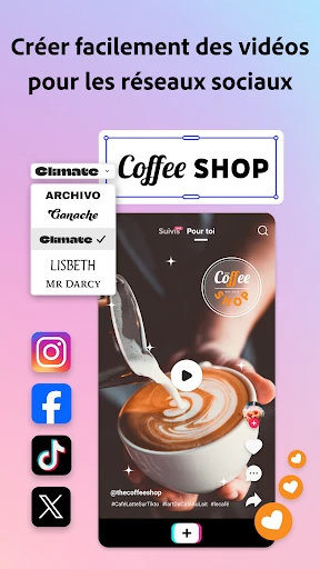 Adobe Express: Photo IA, Video screenshot