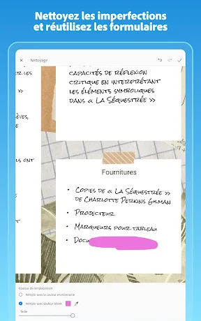 Adobe Scan : scanner PDF, OCR screenshot