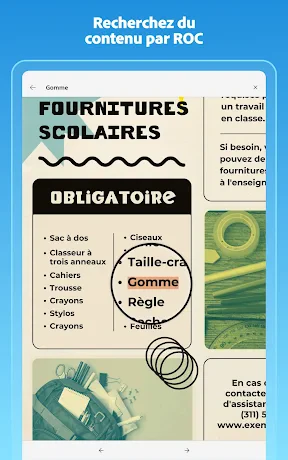Adobe Scan : scanner PDF, OCR screenshot