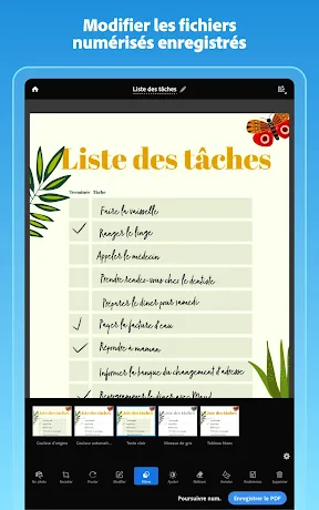 Adobe Scan : scanner PDF, OCR screenshot