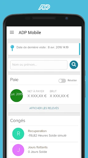 ADP Mobile Solutions screenshot