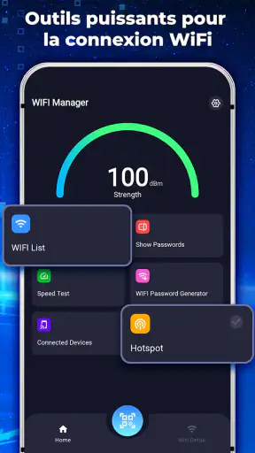 Afficher le mot de passe Wifi screenshot