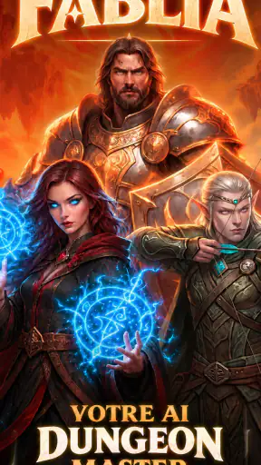 AI Dungeon Master & JDR Fablia screenshot