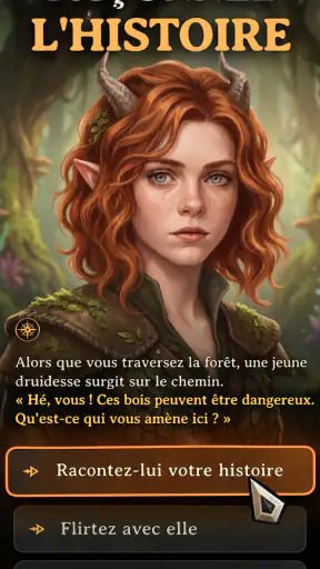 AI Dungeon Master & JDR Fablia screenshot