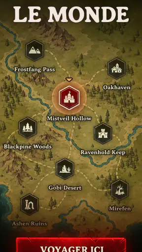 AI Dungeon Master & JDR Fablia screenshot