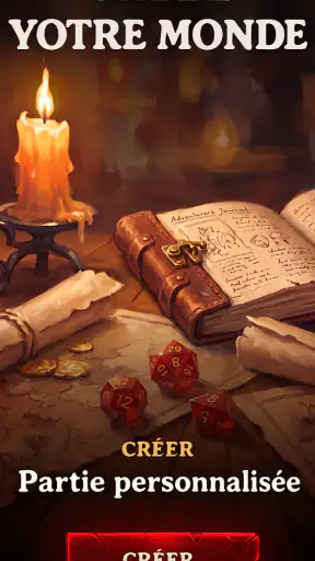 AI Dungeon Master & JDR Fablia screenshot
