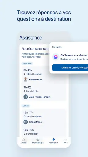 Air Transat | Vols et Voyages screenshot
