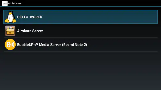 AirReceiver AirPlay Cast DLNA screenshot