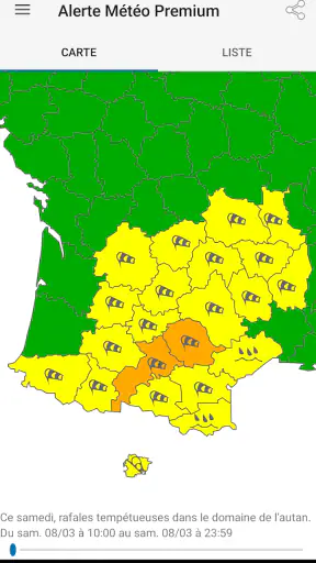 Alerte Météo screenshot