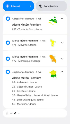 Alerte Météo screenshot
