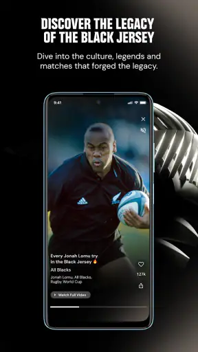 All Blacks & Black Ferns Rugby screenshot