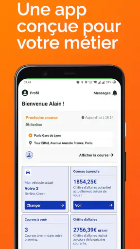 Allocab Driver pour chauffeur screenshot