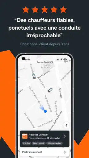 Allocab : Réservez VTC & Taxi screenshot