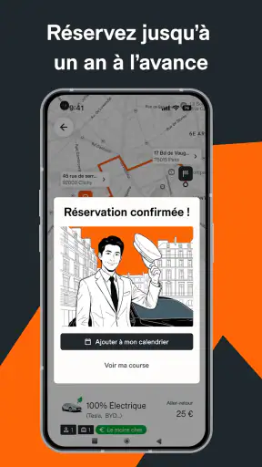 Allocab : Réservez VTC & Taxi screenshot