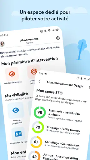 AlloVoisins screenshot