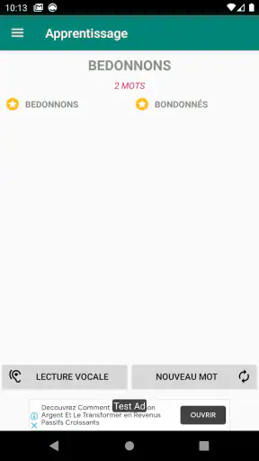 Alphagram-R : Anagrammes screenshot