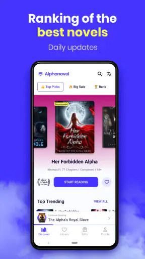 AlphaNovel — Livres et récits screenshot