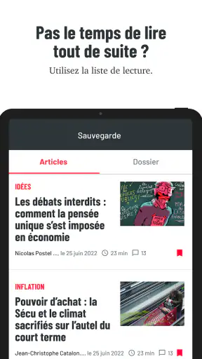 Alternatives Economiques screenshot