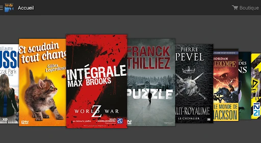 Amazon Kindle screenshot