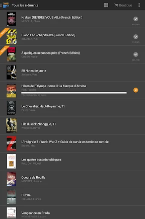 Amazon Kindle screenshot