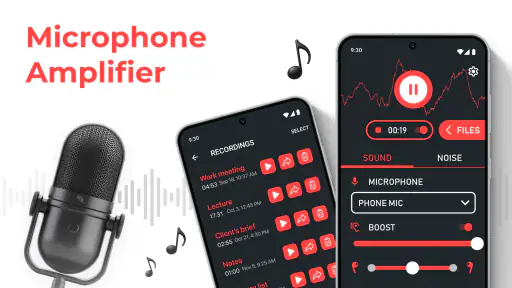 Amplificateur de microphone screenshot