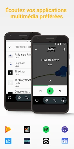 Android Auto screenshot