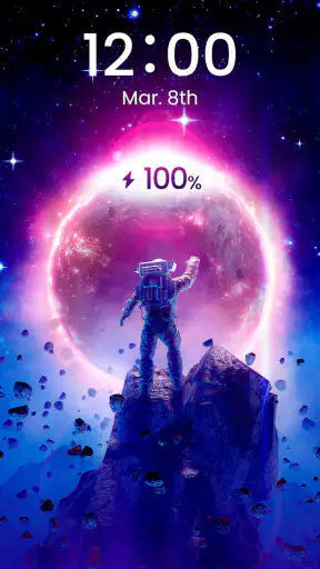 Animation Chargement Batterie screenshot