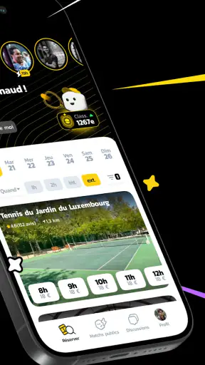 Anybuddy: Tennis Padel Squash screenshot