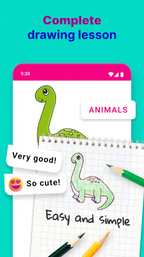Apprendre le dessin pas à pas screenshot