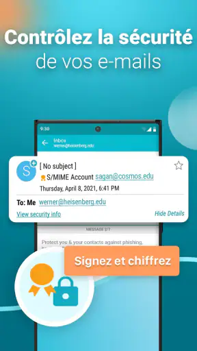 Aqua Mail, rapide et sécurisé screenshot