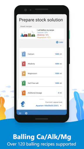AquaCalculator screenshot
