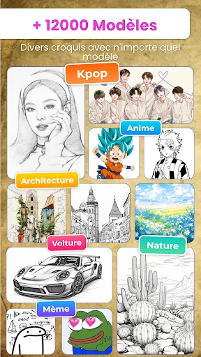 AR Dessin : Croquis & Peinture screenshot